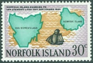 Van Diemen's Land, Norfolk Island and Sailing Cutter