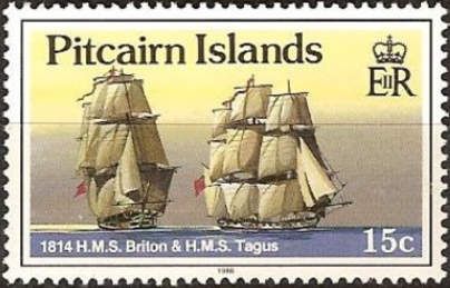 "HMS Briton" and "HMS Tagus" (frigates), 1814