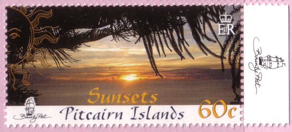 Sunset and palms