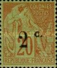 Type Alphée Dubois surcharged