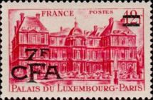 Luxembourg Palace surcharged