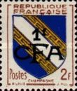 Champagne Coat of Arms surcharged