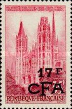Rouen surcharged