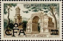 Saint Remy surcharged