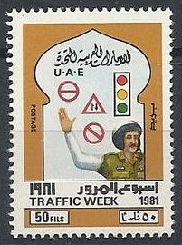 Crossing guard, traffic light and guard