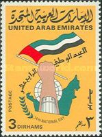 Hand with flag