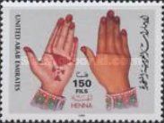 Henna drawings on hands