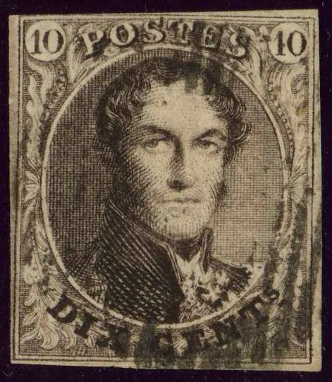 King Leopold I - Round Medallion
