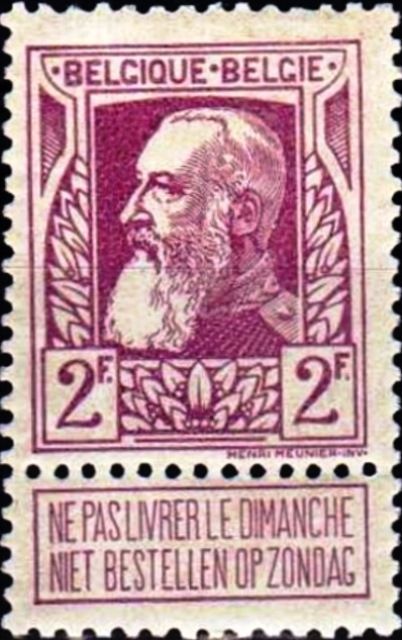 Leopold II Type "Rough beard"