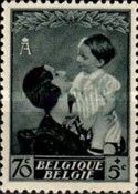 Queen Astrid and Prince Baudouin