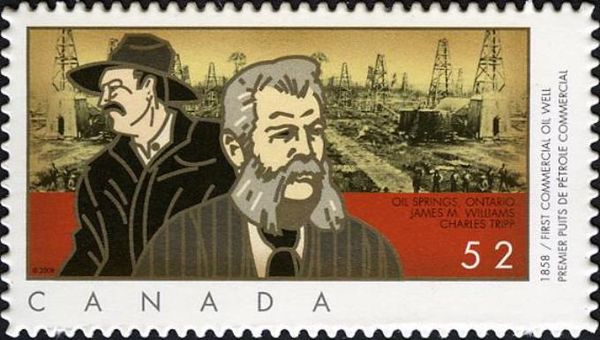 James M. Williams & Charles Tripp, Oil Springs, Ontario oil