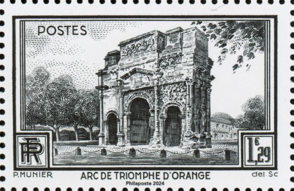Roman Triumphal Arch, Orange, Design of 1938