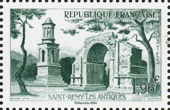 Design of Saint Remy Villa Ruins of 1957