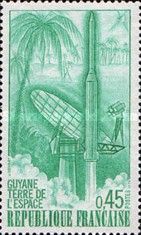 Launching of Diamant B Rocket from Guyana