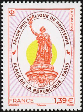 2025 Spring Philatelic Salon : Place de la Republique