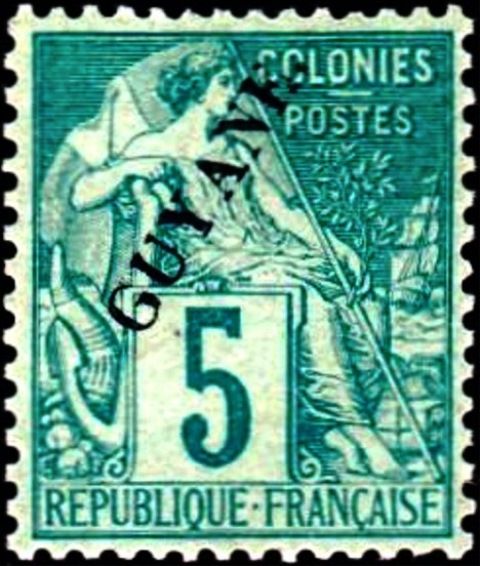 Type Alphée Dubois overprint