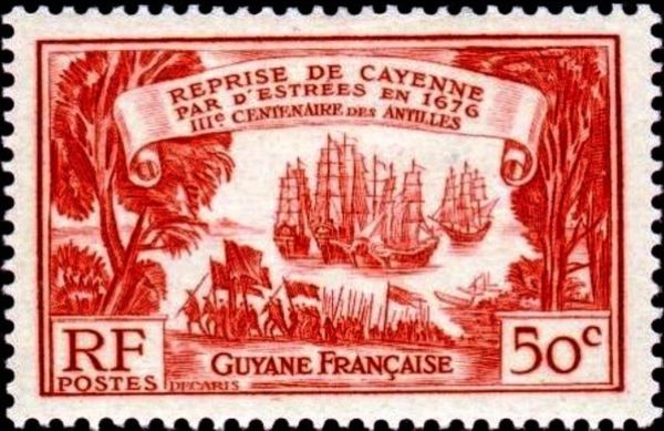 Attachment of Guyana and the Caribbean to France