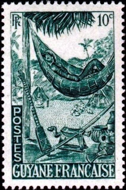 Woman Resting in a Hammock