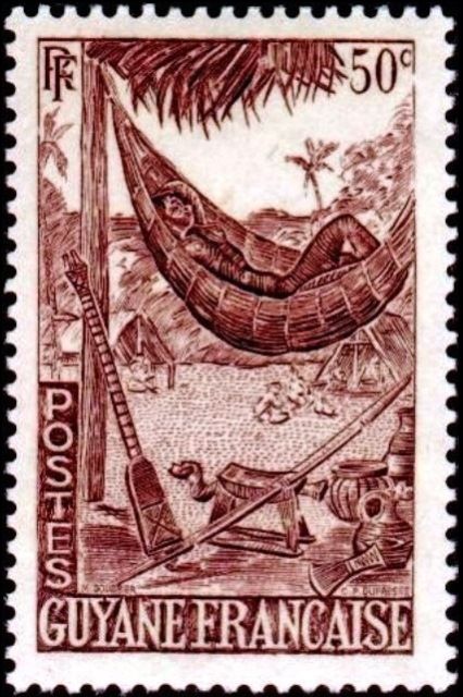Woman Resting in a Hammock