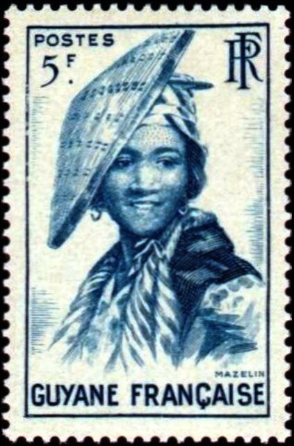 Guyanese Wearing the Katoury