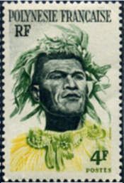 Tahitian with Headdress
