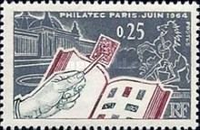 Philatelic Exhibition "Philatec", Paris, june 1964