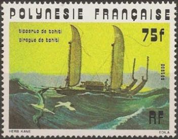 Canoe from Tahiti