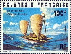 Pahi Canoe of Tuamotu Islands