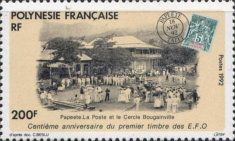 Centenary of First French Oceanian Stamp