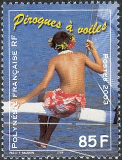 Canoes with Sail Outrigger