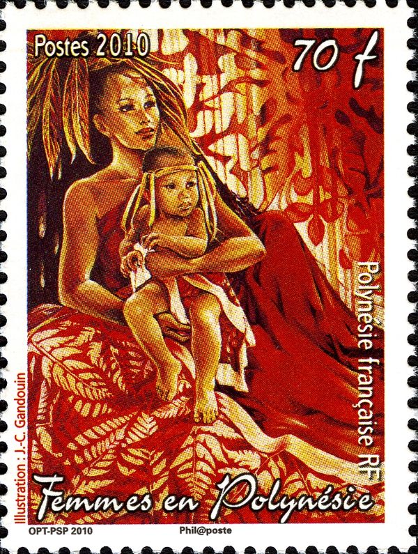 Woman with boy