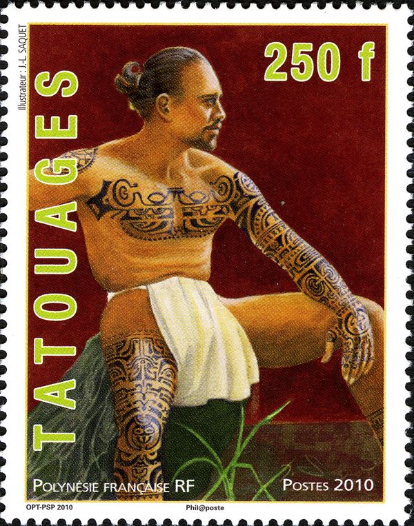 Tattooed man