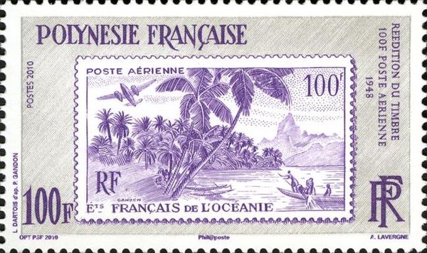 Air Mail stamp from 1948