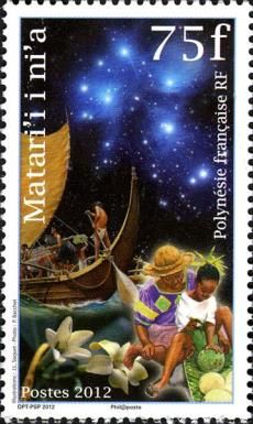 Pleiades over Polynesia