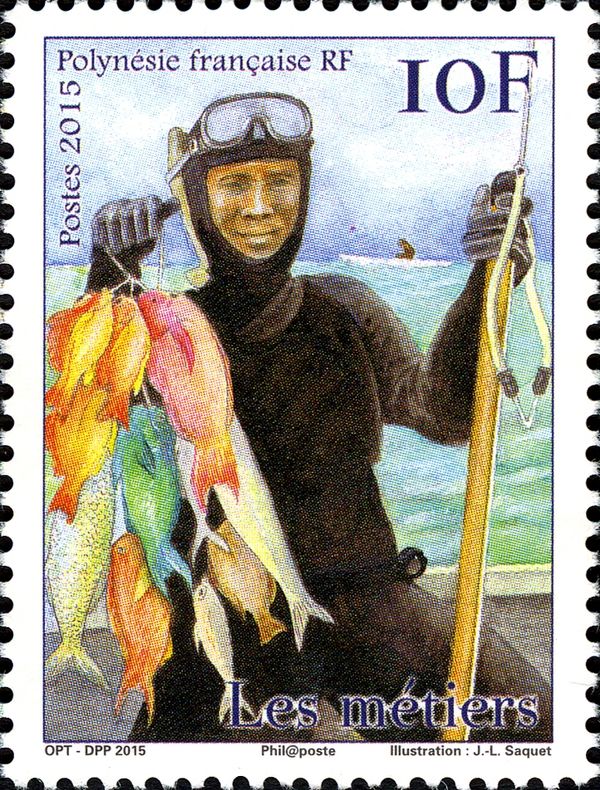 Diver with Fish