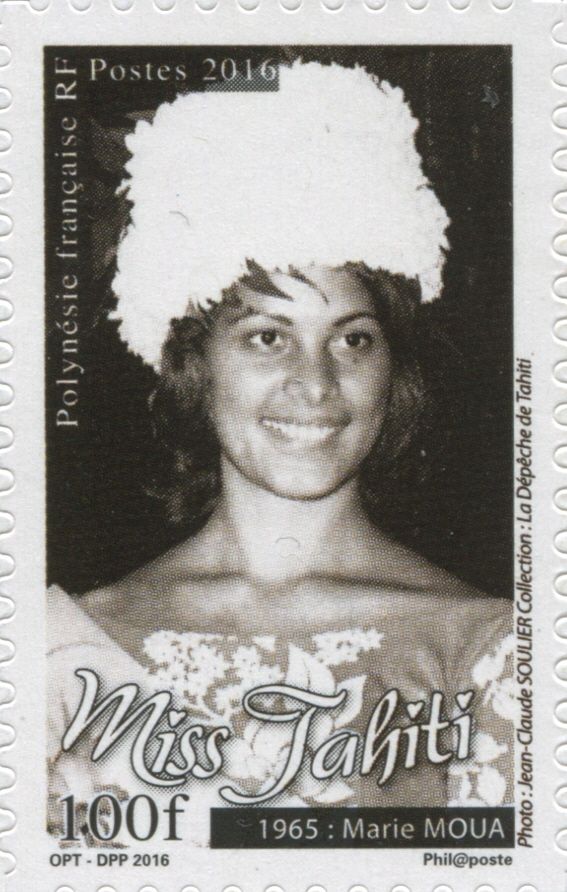 Miss Tahiti 1965 - Marie Moua