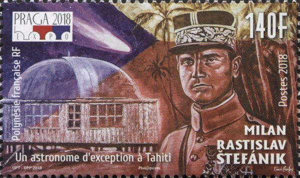 Praga 2018 International Stamp Exposition : Milan Stefanik