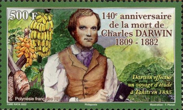Charles Darwin, 140th Anniversary of Death