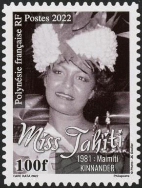 Maimiti Kinnader, Miss Tahiti 1981