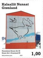 Mural of Birds by Miki Jacobsen