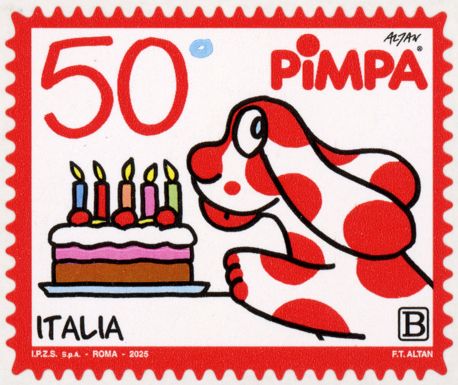 Pimpa, 50th anniversary.