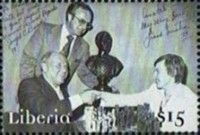 With Bust of a Chess Master
