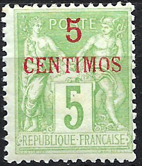 Type Sage (Type II) Spanish surcharge - in BRICK RED