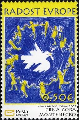 Dove of Peace, Children Dancing in a Circle