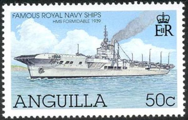 HMS "Formidable" (aircraft carrier), 1939
