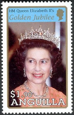 Queen Elizabeth II in Evening Dress