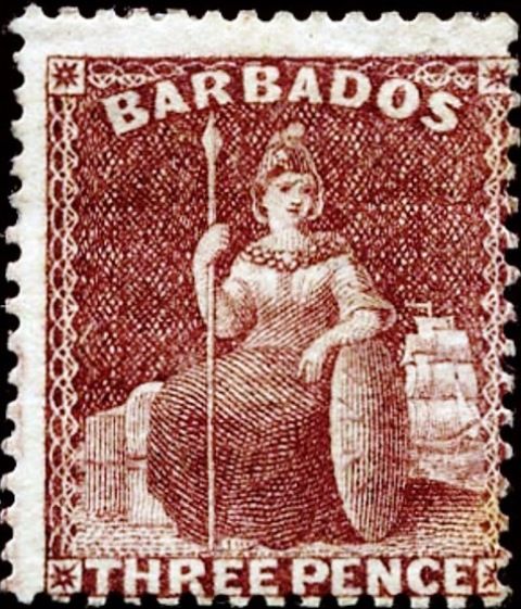 Britannia seated