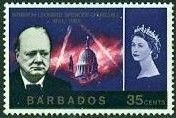 Sir Winston Churchill and St. Paul's Cathedral in wartime
