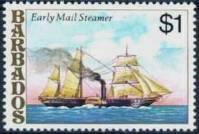 Early Mail Steamer "Forth"