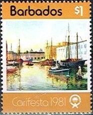 Harbour Painting